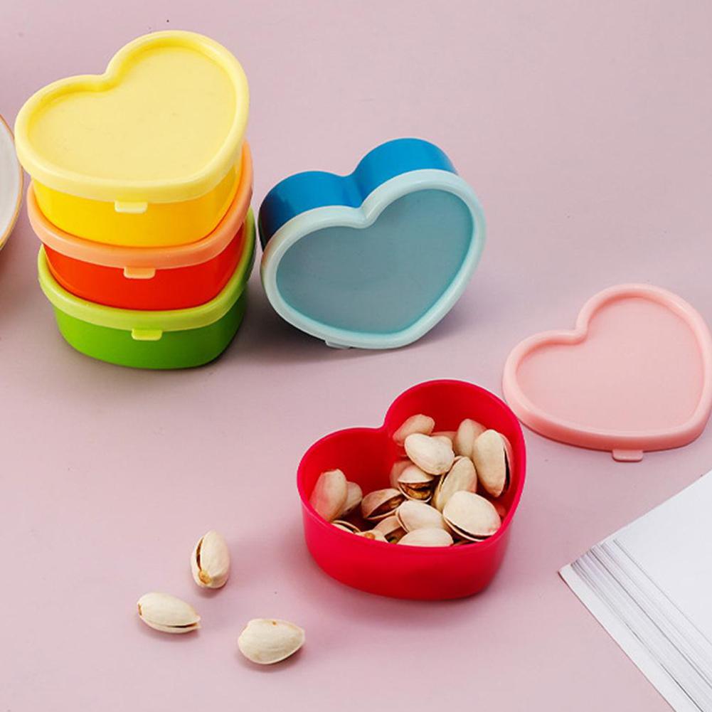 5Pcs Mini Squeeze Bottle Lunch - Salad Container Jar 评论和价格