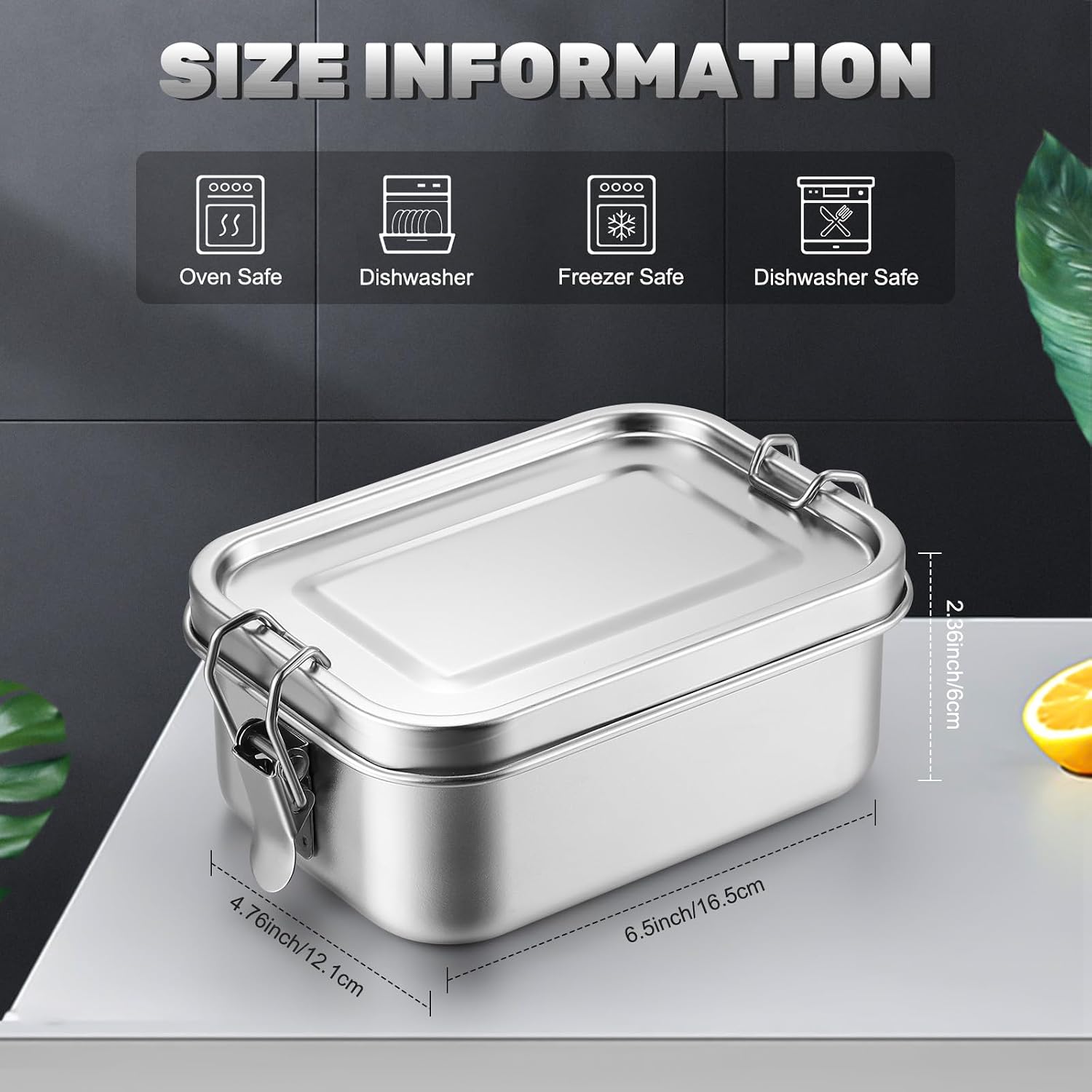 Stainless Steel Food Storage C - Meal Prep Organizer 评论和价格