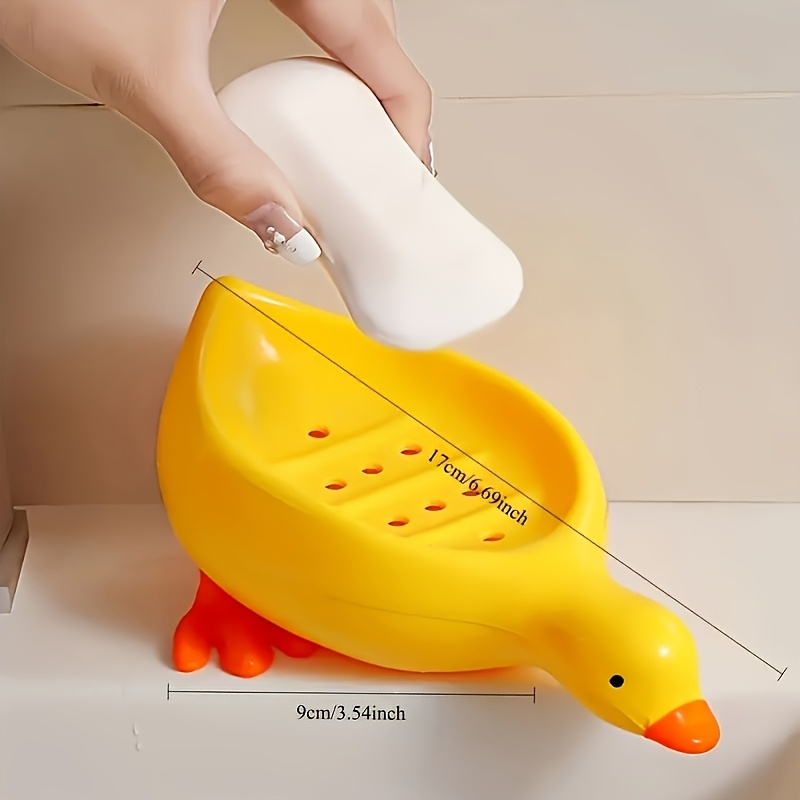 Duck Soap Dish-Cute Self Drain - Meal Prep Organizer 评论和价格