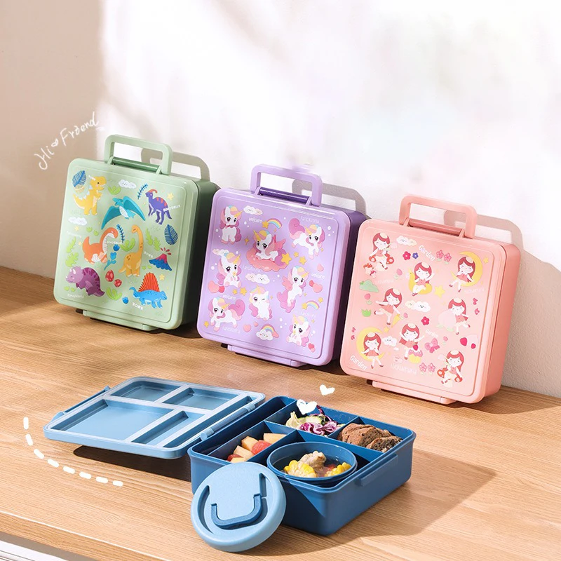 Lunch Box Cartoon Fruit Salad  - Salad Container Jar 评论和价格