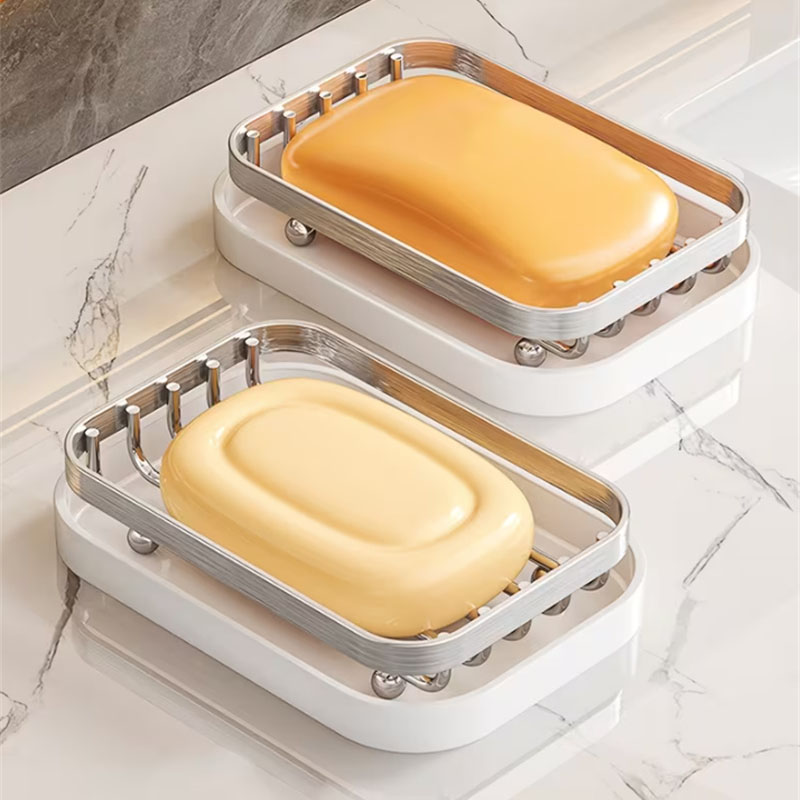 Stainless Steel Soap Dish with - Meal Prep Organizer 评论和价格