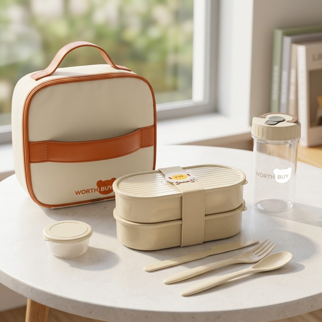 2Pcs/Set Reusable Plastic Lunc - Salad Container Jar 评论和价格