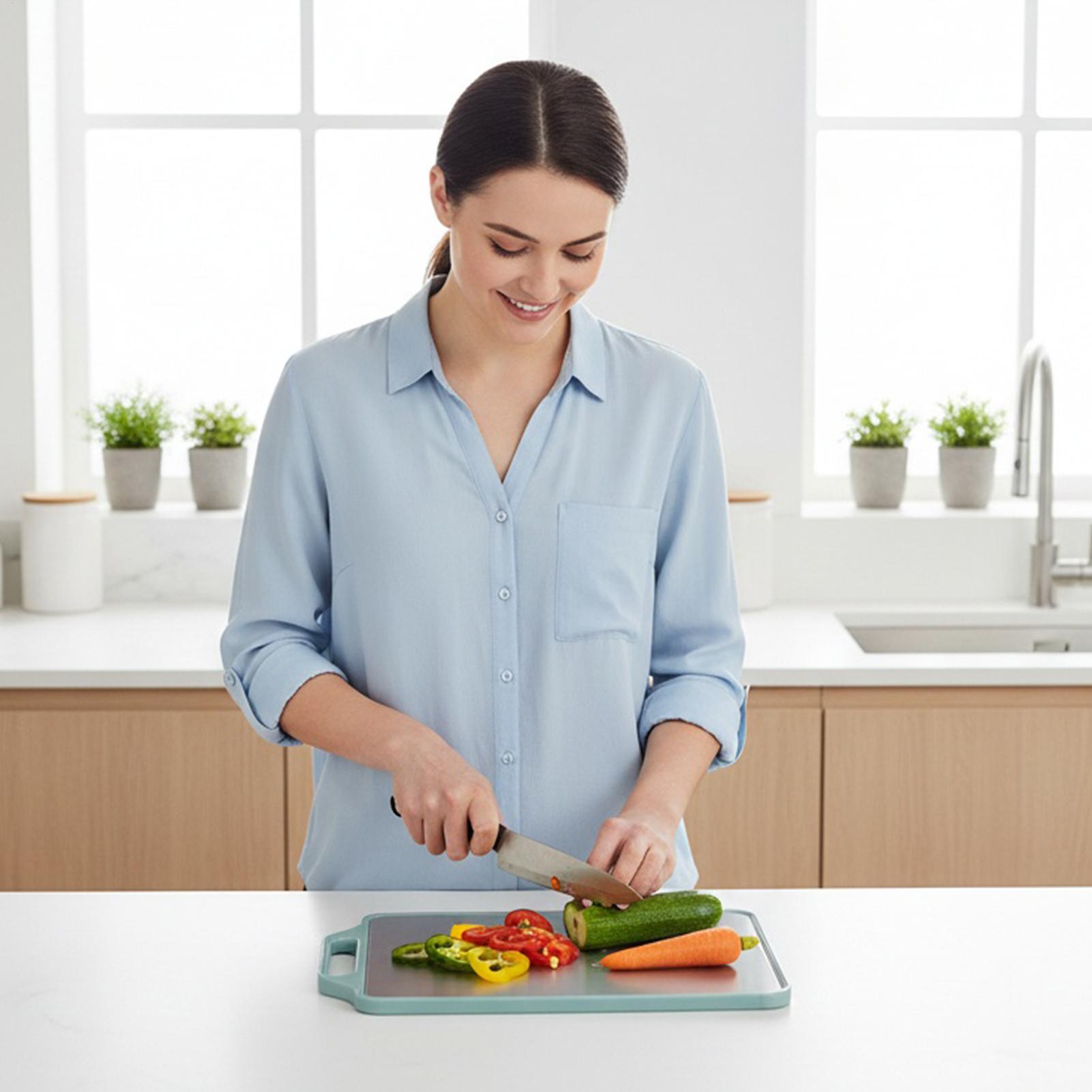 Chopping Board Double-sided Ma - Meal Prep Format 评论和价格