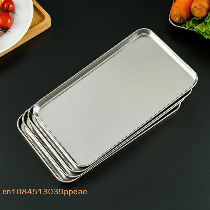 Rectangle Stainless Steel Tray - Meal Prep Organizer 评论和价格